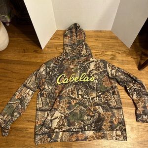Large Cabela’s Camo Hoodie
